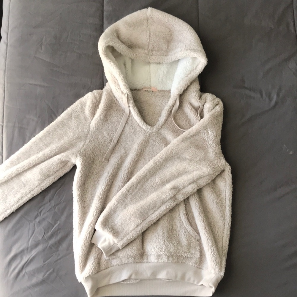 Fuzzy sweatshirt